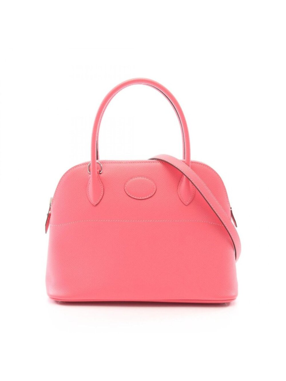 Hermes Handbag Bolide 27 Rose Azale Leather